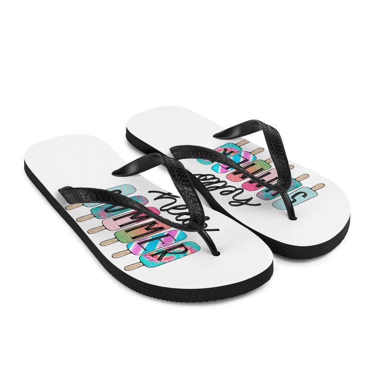 hippieartzone - HELLO SUMMER Flip-Flops