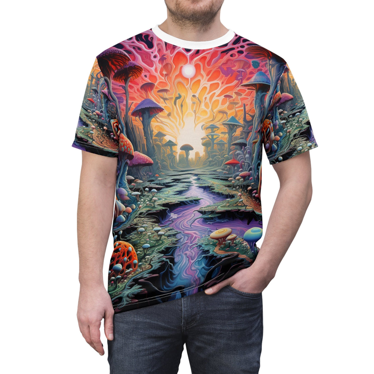 hippieartzone T-Shirt Isabella Castellano - Psychedelic Streetwear Tee