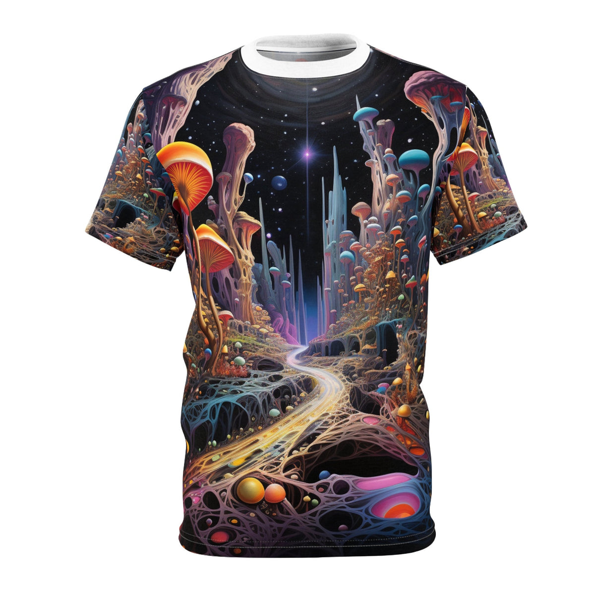 hippieartzone T-Shirt Amelia Sorrentino - Psychedelic Streetwear Tee