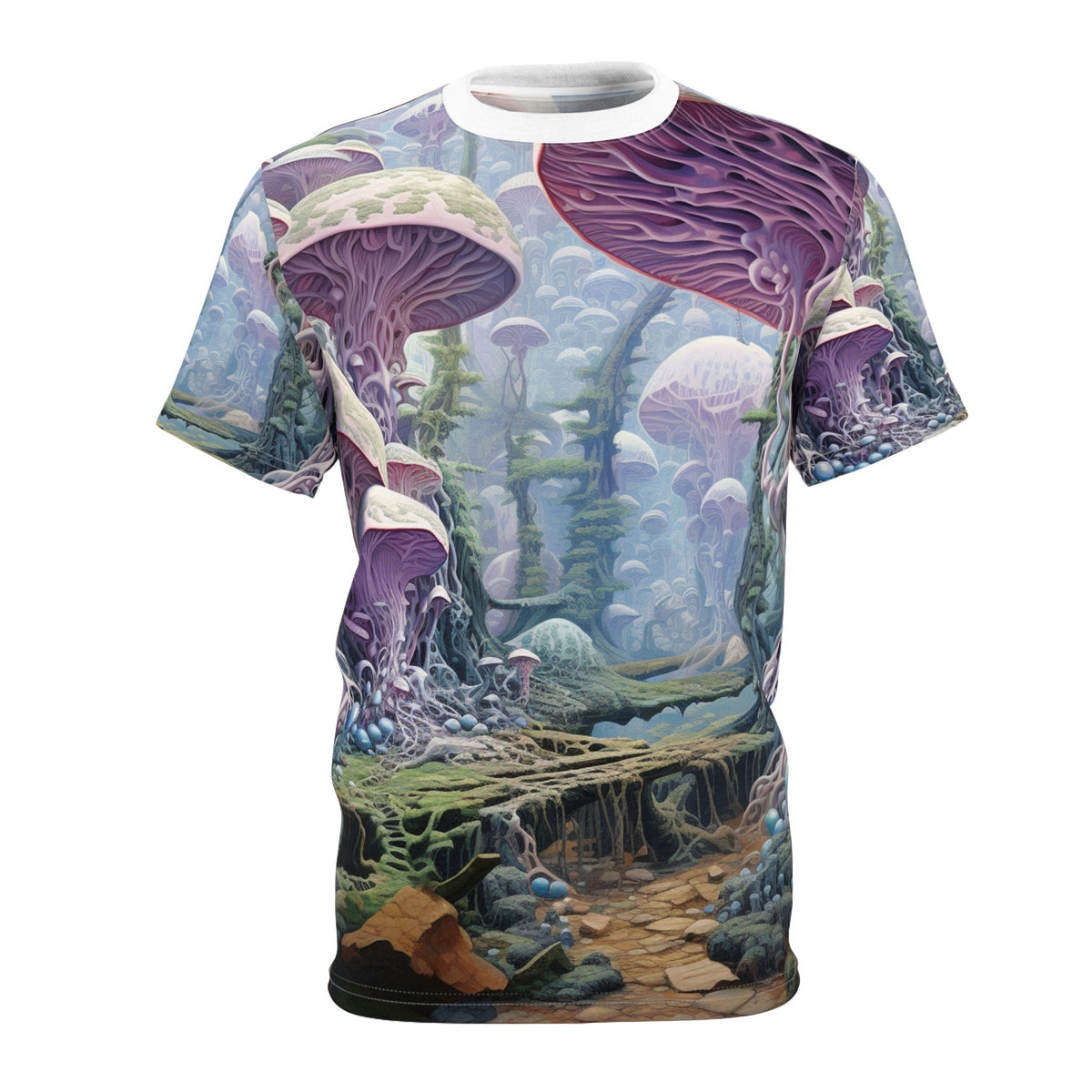 hippieartzone T-Shirt Evangeline DeLaCroix - Psychedelic Streetwear Tee