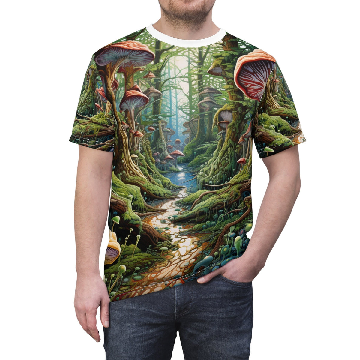 hippieartzone T-Shirt Amelia VanDenberg - Psychedelic Streetwear Tee