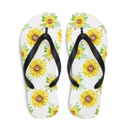 hippieartzone - Sunflowers Flip-Flops
