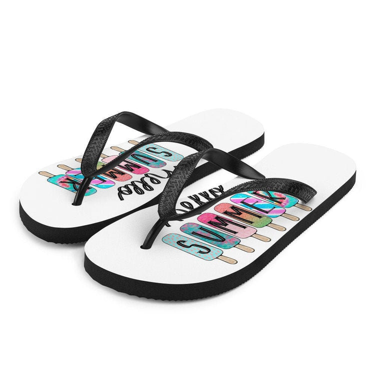 hippieartzone - HELLO SUMMER Flip-Flops