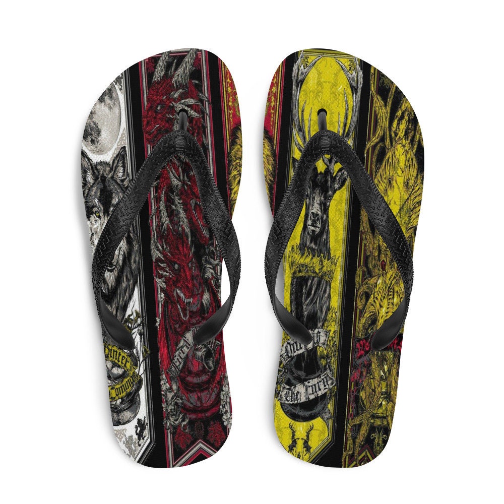 hippieartzone - GMOTH Flip-Flops