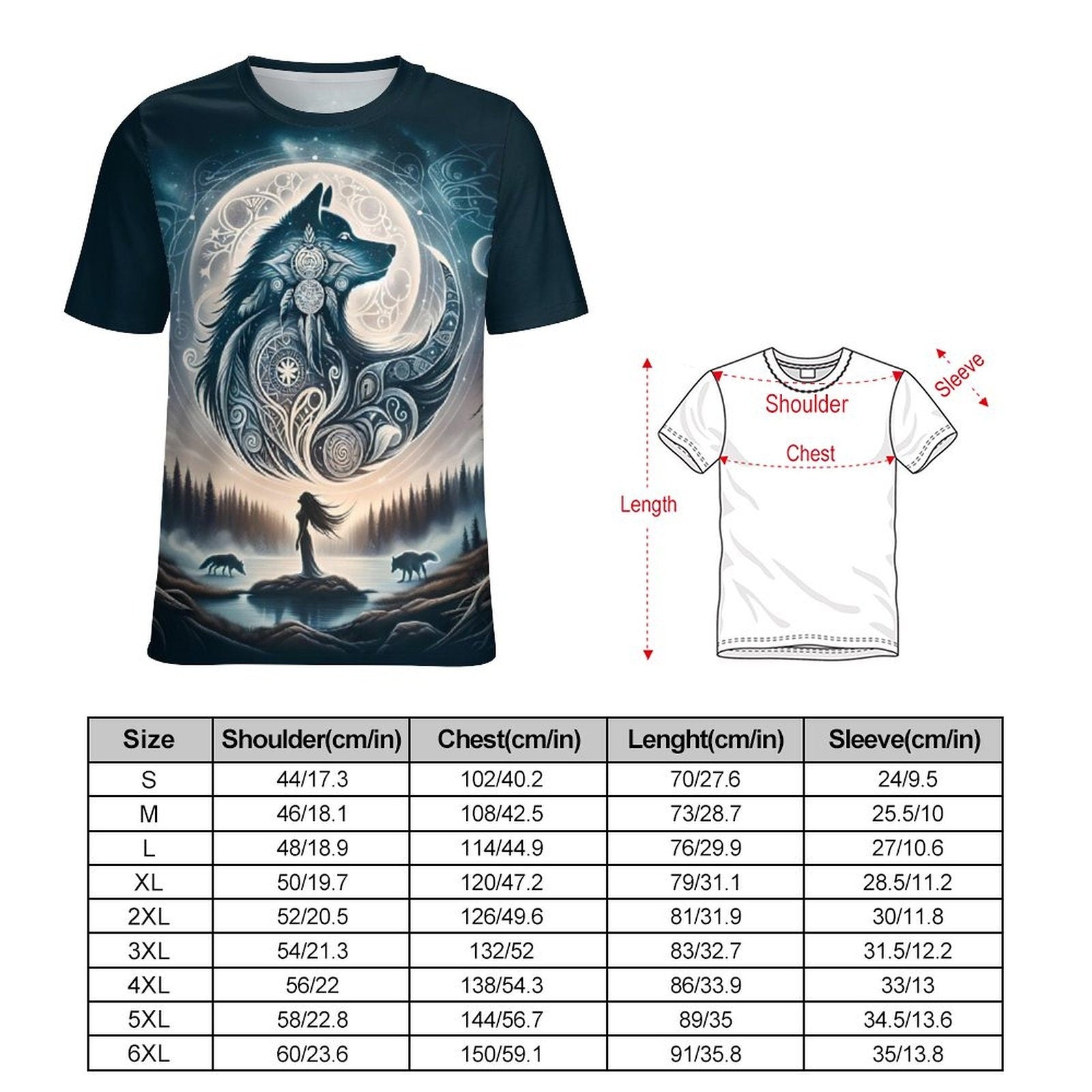 hippieartzone - Sunset Spirit Wolf T-Shirt for Sale by Swaggy Shirt on Etsy, Wolf Spirit Animal Tee, Camping Shirt, Nature Lover Gift, Wildlife Hiking Shirt