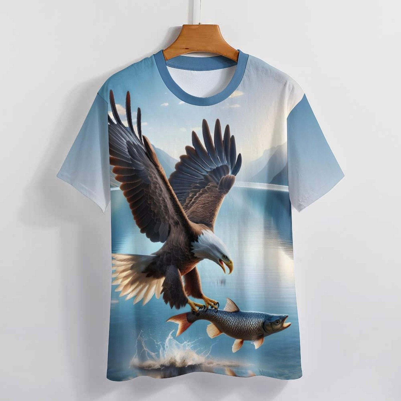 hippieartzone - Spirit Eagle T-Shirt for Sale by Swaggy Shirts on Etsy, Animal Lover Shirt, Eagle Graphic T-Shirt, Eagle Spirit Animal Tee, Mens Eagle Shirt