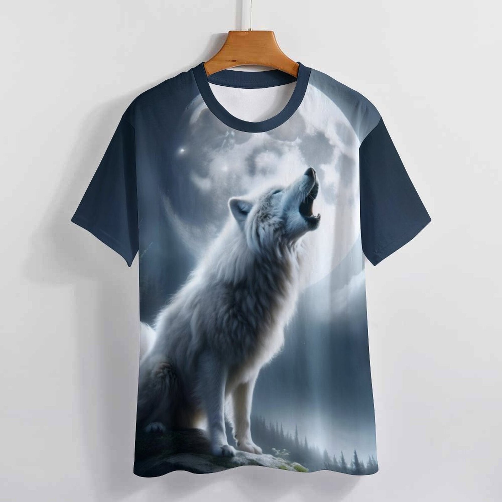 hippieartzone - Spirit Wolf T-Shirt for Sale by Swaggy Shirts on Etsy, Animal Lover Shirt, Wolf Graphics T-Shirt, Wolf Spirit Animal Tee, Wolf Lovers Gifts