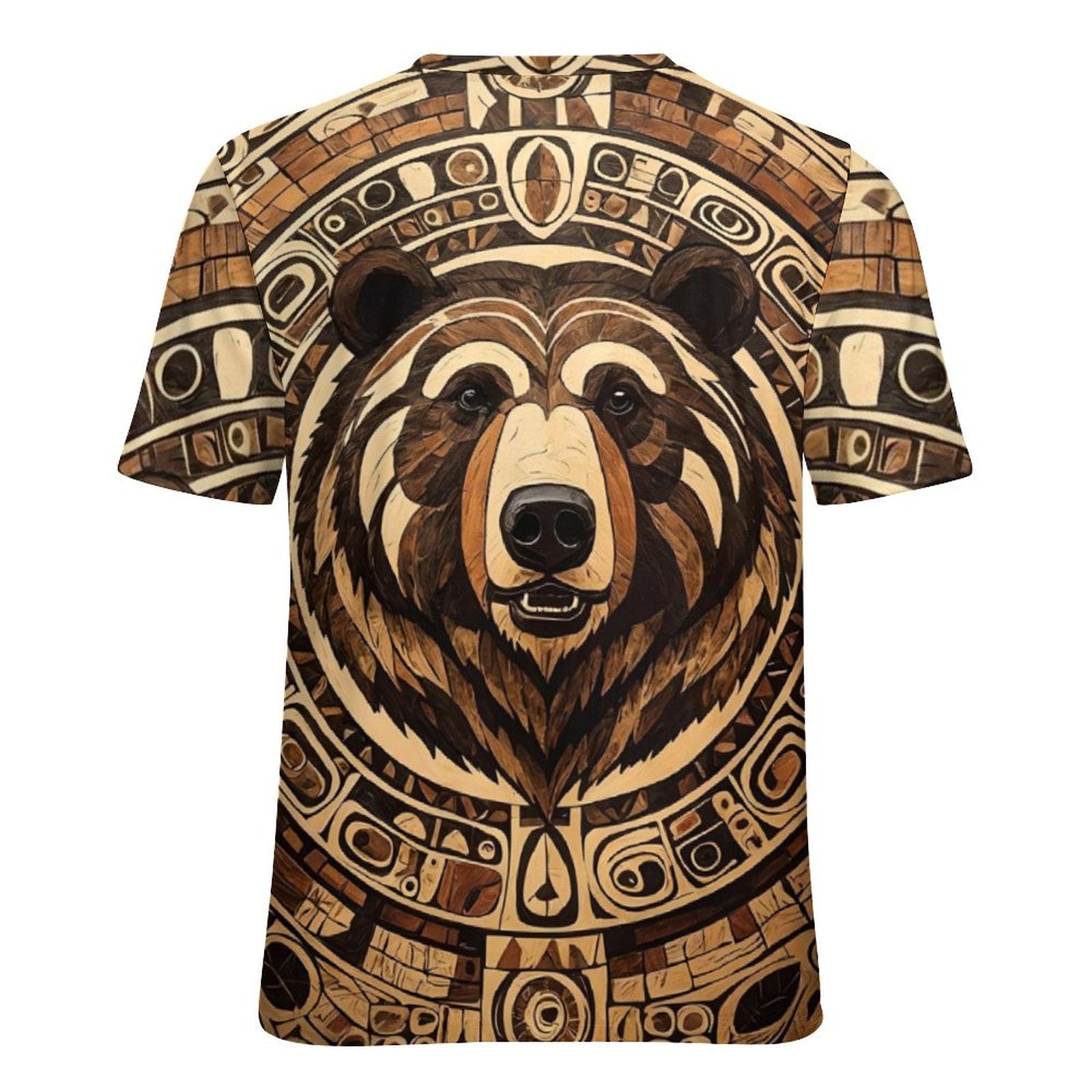 hippieartzone - Native Bear T-Shirt for Sale by Swaggy Shirt on Etsy, American Bear Shirt, Bear Spirit Animal T-Shirt, Bear Graphic Tee, Gift for Bear Lover