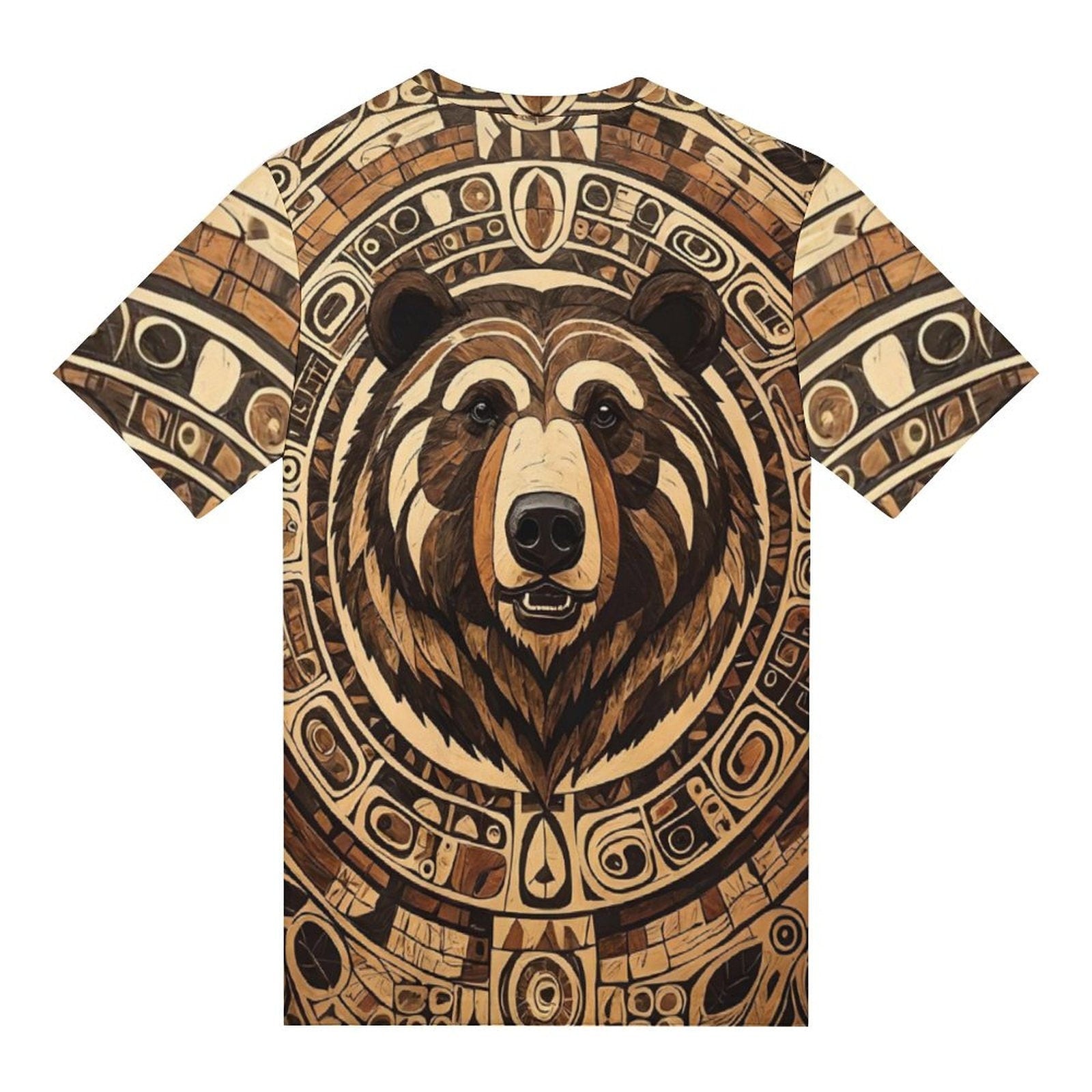 hippieartzone - Native Bear T-Shirt for Sale by Swaggy Shirt on Etsy, American Bear Shirt, Bear Spirit Animal T-Shirt, Bear Graphic Tee, Gift for Bear Lover