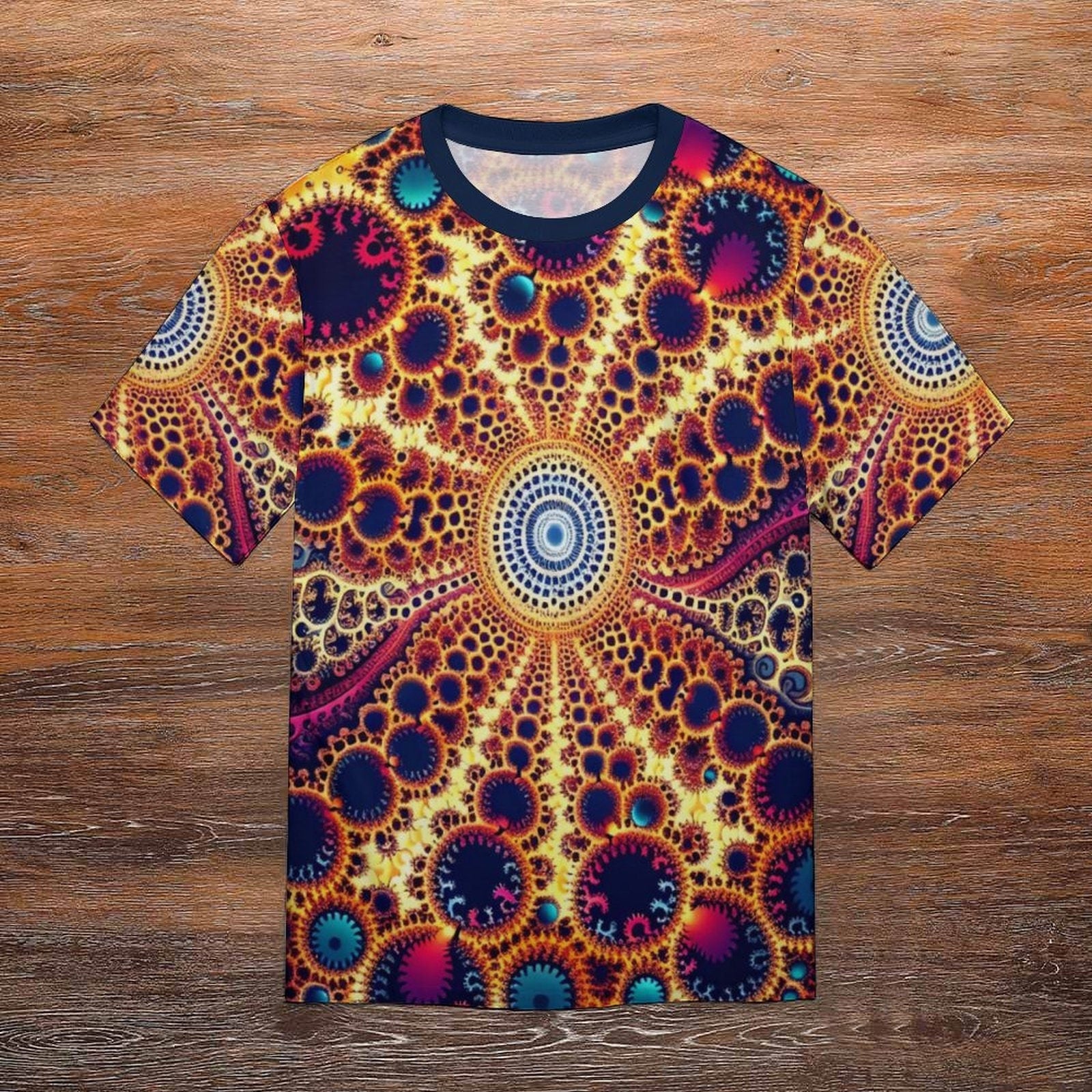 hippieartzone - Epic Fractal Shirt For Sale by Swaggy Shirt on Etsy, Psychedelic T-shirt, Mandala Art shirt, Funky Trippy Clothing, Mens Festival Shirt Gift