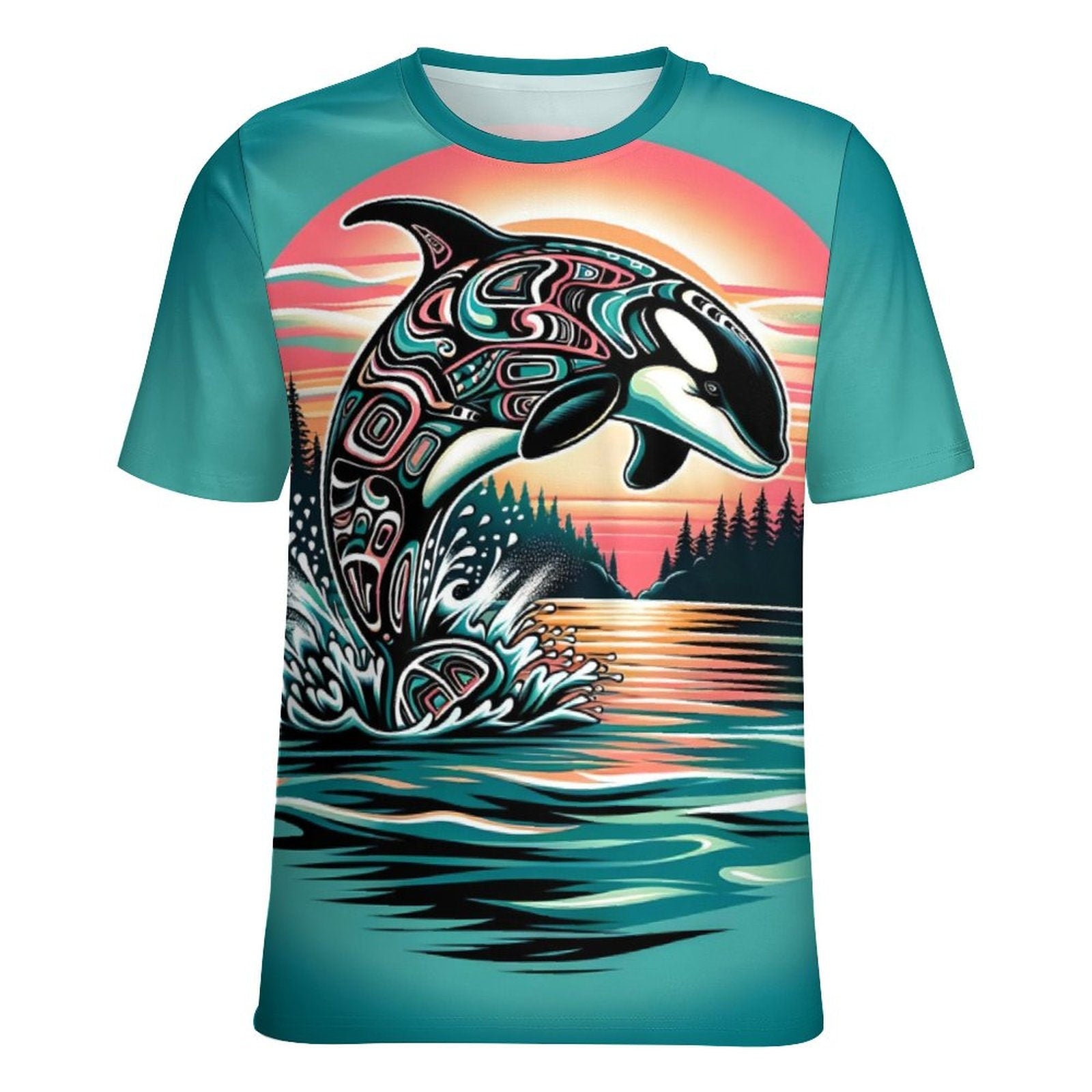 hippieartzone - Native Orca Whale T-Shirt for Sale by Swaggy Shirt on Etsy, First Nations Tee, Native American Shirt, Indigenous T-Shirt, Father's Day Gifts