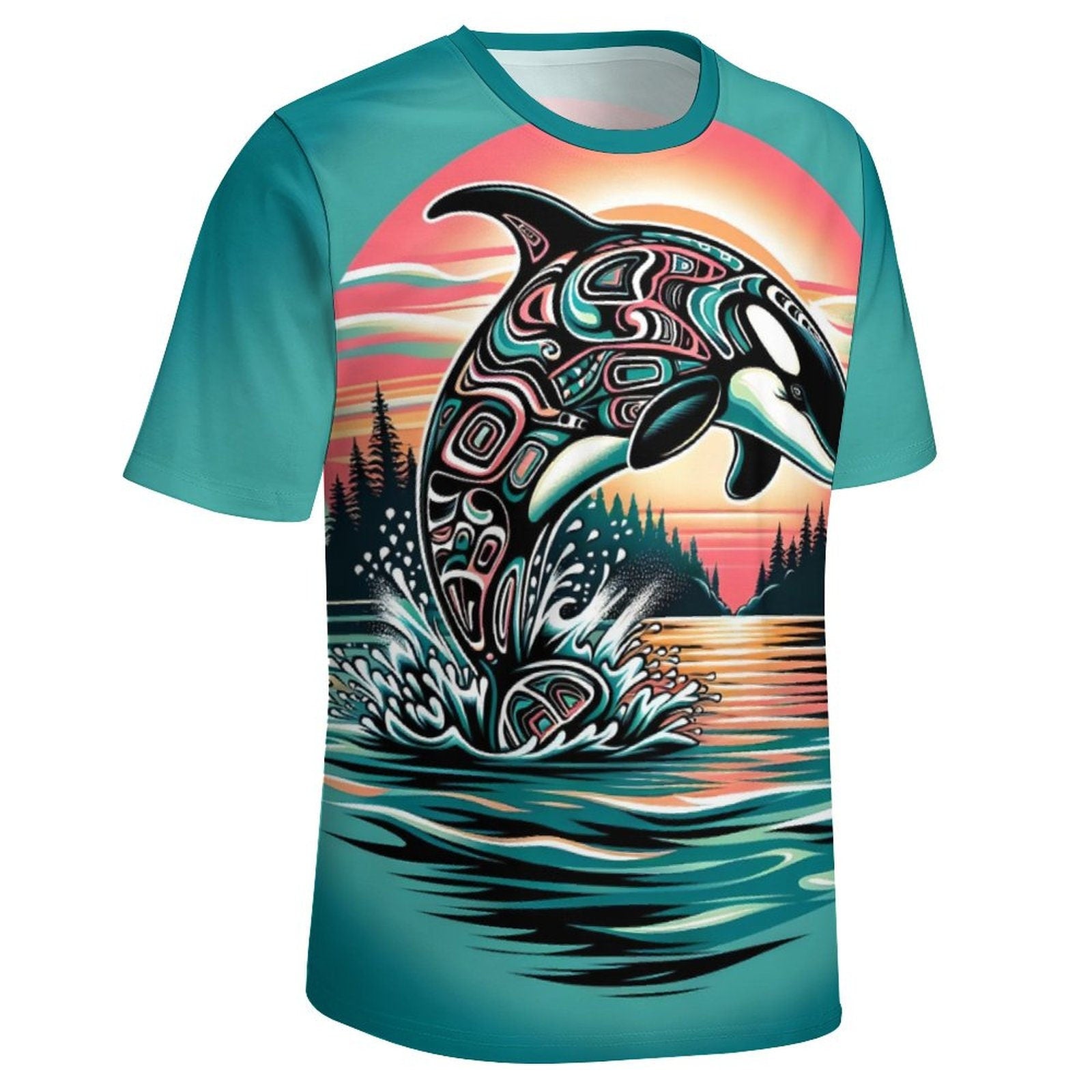 hippieartzone - Native Orca Whale T-Shirt for Sale by Swaggy Shirt on Etsy, First Nations Tee, Native American Shirt, Indigenous T-Shirt, Father's Day Gifts