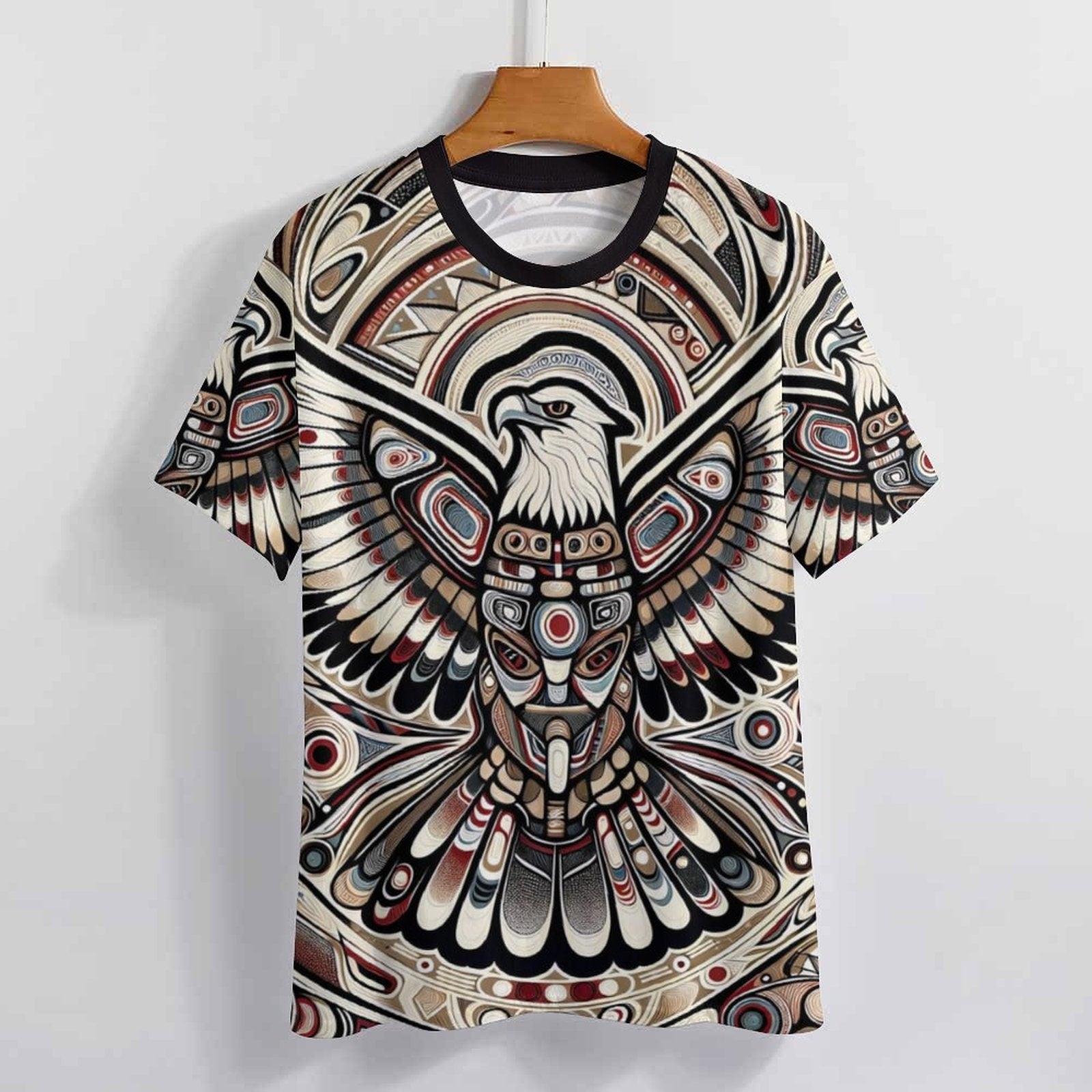 hippieartzone - Eagle Spirit Animal T-Shirt, Spirit Eagle Shirt for Sale by Swaggy Shirts on Etsy, Animal Lover Shirt, Eagle Art Shirt, Native Eagle T-Shirt