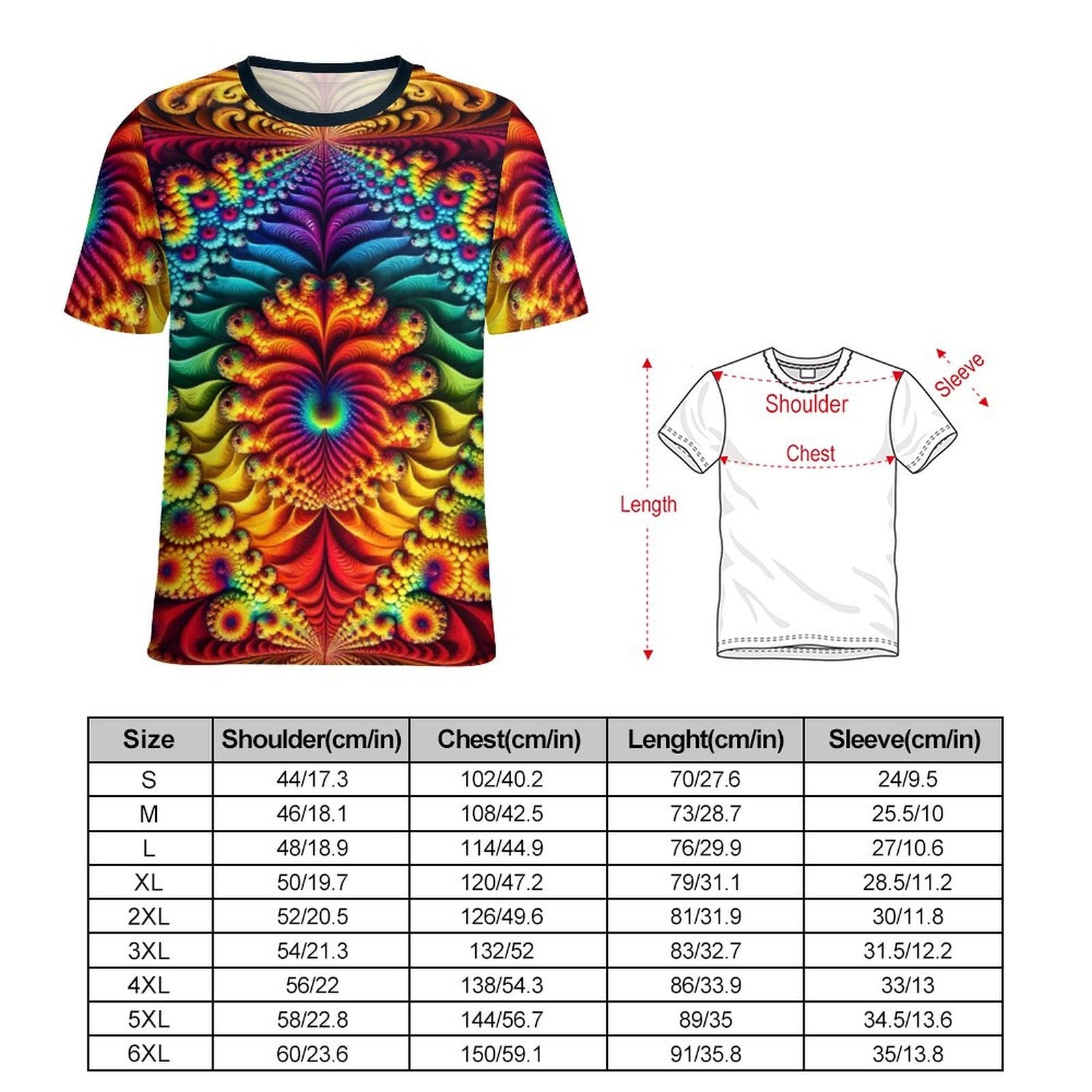 hippieartzone - Teens Fractal T-Shirt for Sale by Swaggy Shirts on Etsy, Mandekgrot Shirt, Cool Party Tee, Trippy Shirt, Psychedelic Art T-Shirt, Club Shirt