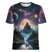 hippieartzone - Fantasy World T-Shirt , Nature Lover Shirt, Adventure T-Shirt, Traveler Shirt, Mountains Shirt, Gift for Him