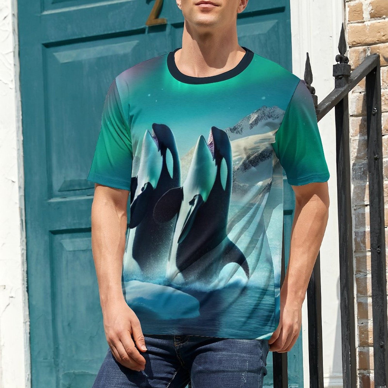 hippieartzone - Orca Killer Whale T-Shirt Shirts Orca Lover Shirts, Whale Shirt, Dolphin Shirt, Killer Whale Tee, Dad Gift