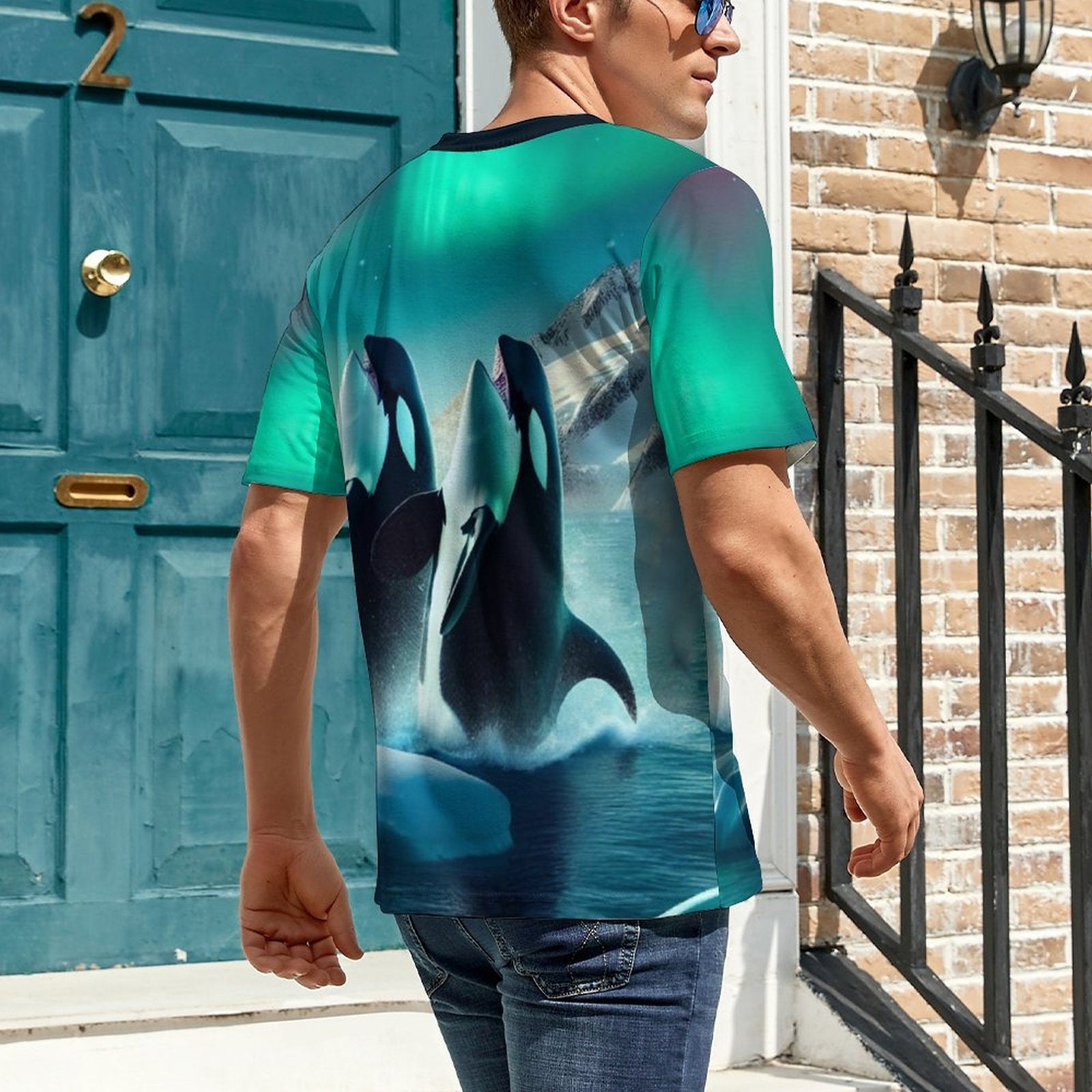 hippieartzone - Orca Killer Whale T-Shirt Shirts Orca Lover Shirts, Whale Shirt, Dolphin Shirt, Killer Whale Tee, Dad Gift