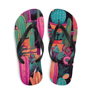 hippieartzone - Western Cactus Flip-Flops
