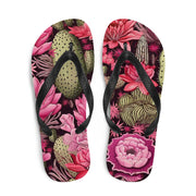 hippieartzone - Pink desert rose Cactus -Flops