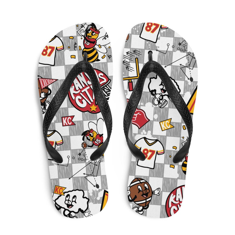 hippieartzone - Arrowheads and Sports Flip-Flops