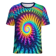 hippieartzone - Fractal Party Shirt, Epic Fractal Shirt for Sale by Swaggy Shirt on Etsy, Psychedelic Art Tee, Mandala Shirt, Trippy Apparel, Festival Shirt