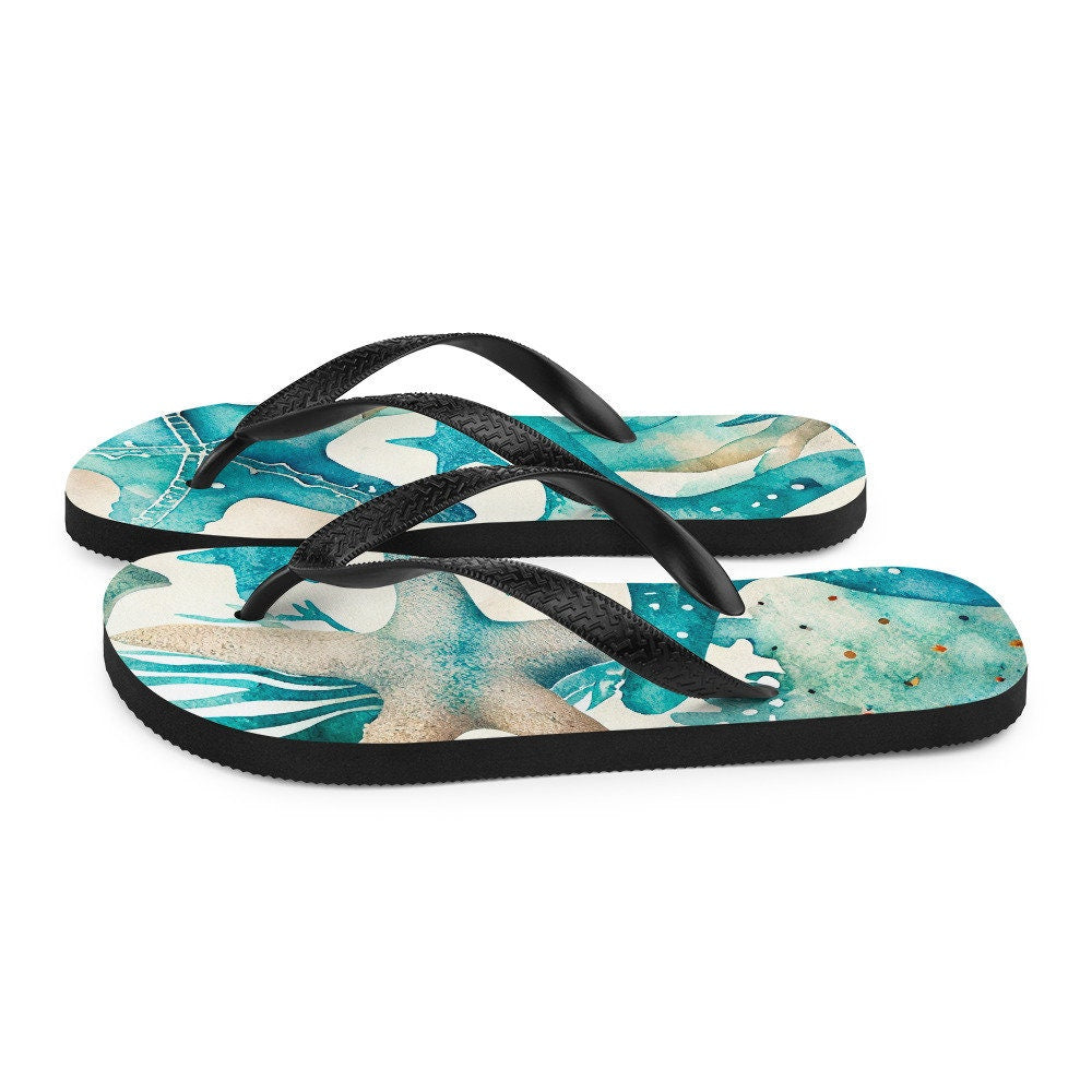 hippieartzone - Starfish Flip-Flops