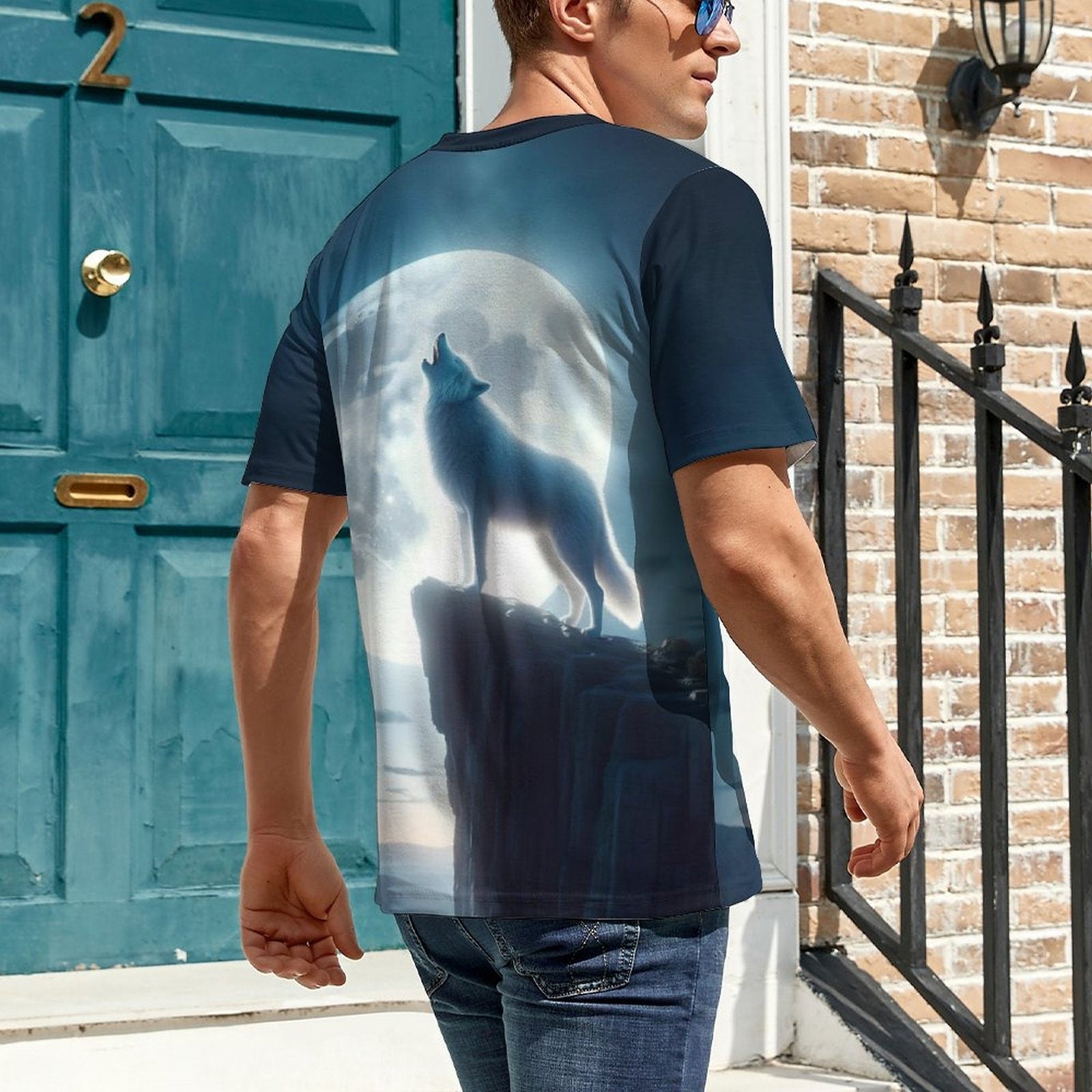 hippieartzone - Power Animal Spirit Wolf T-Shirt, Wolf Lover Shirt Gift, Wolf Spirit Animal Tee, Wolf Shirt for Sale by Swaggy Shirts on Etsy, Animal Shirts