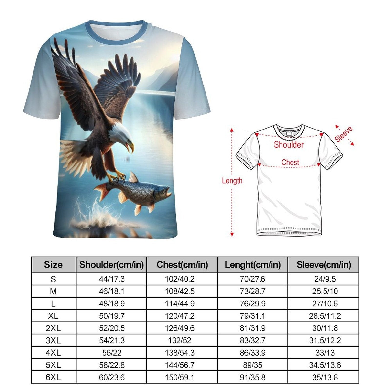 hippieartzone - Spirit Eagle T-Shirt for Sale by Swaggy Shirts on Etsy, Animal Lover Shirt, Eagle Graphic T-Shirt, Eagle Spirit Animal Tee, Mens Eagle Shirt
