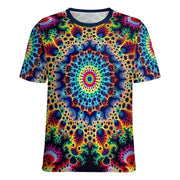 hippieartzone - Mandekgrot Art Shirt, Fractal T-Shirt for Sale by Swaggy Shirt on Etsy, Festival Clothing, Fun Trippy Shirt, Fractal Party Tee, Brother Gift