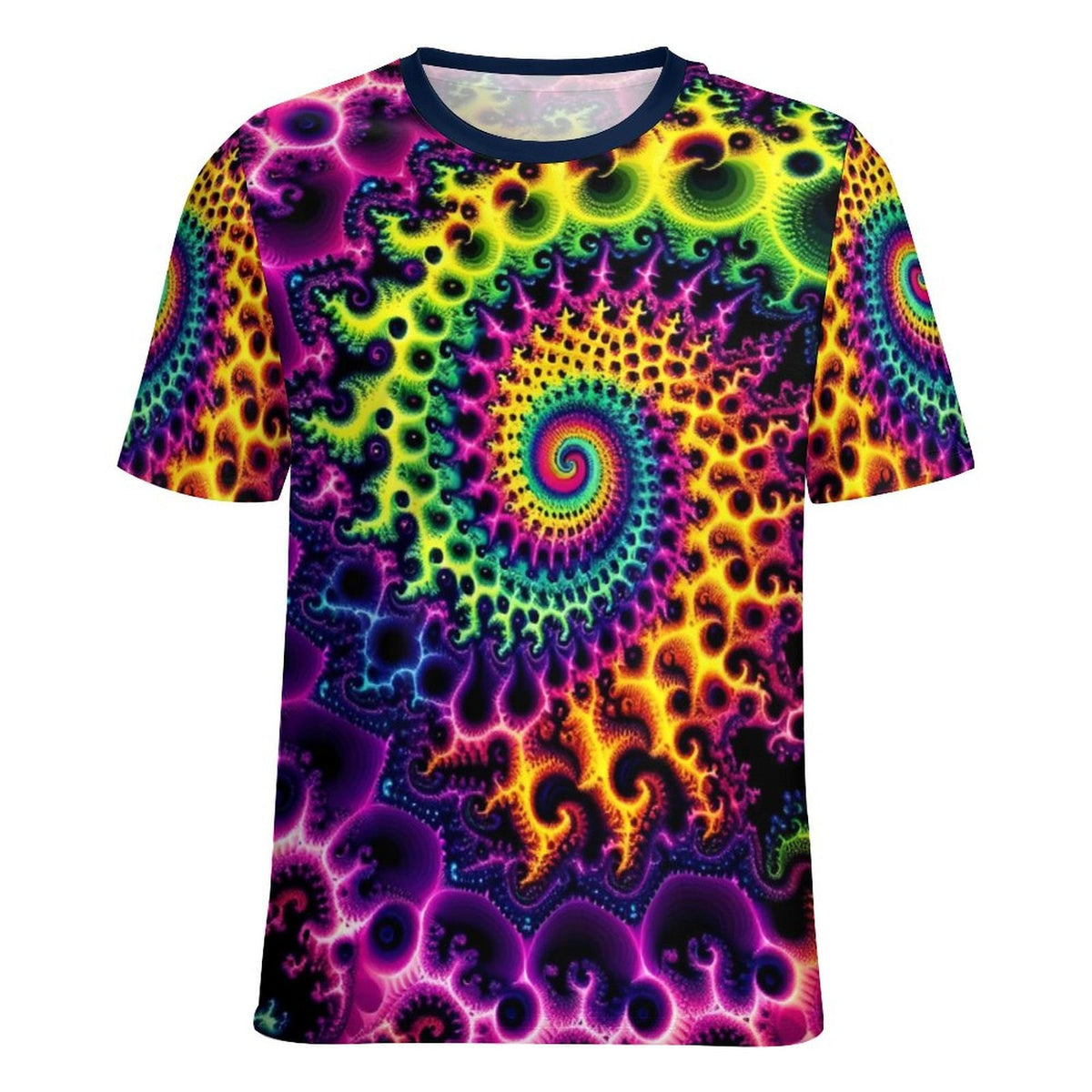 hippieartzone - Trippy Fractal T-Shirt For Sale by Swaggy Shirts on Etsy, Mandekgrot Shirt, Fractal Shirts, Psychedelic Artwork T-Shirt, Festival Clothing