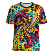 hippieartzone - Classic Fractal Shirt for Sale by Swaggy Shirts on Etsy, Funky Trippy Clothing, Psychedelic T-Shirt, Festival Apparel, Mandekgrot Shirt Gift