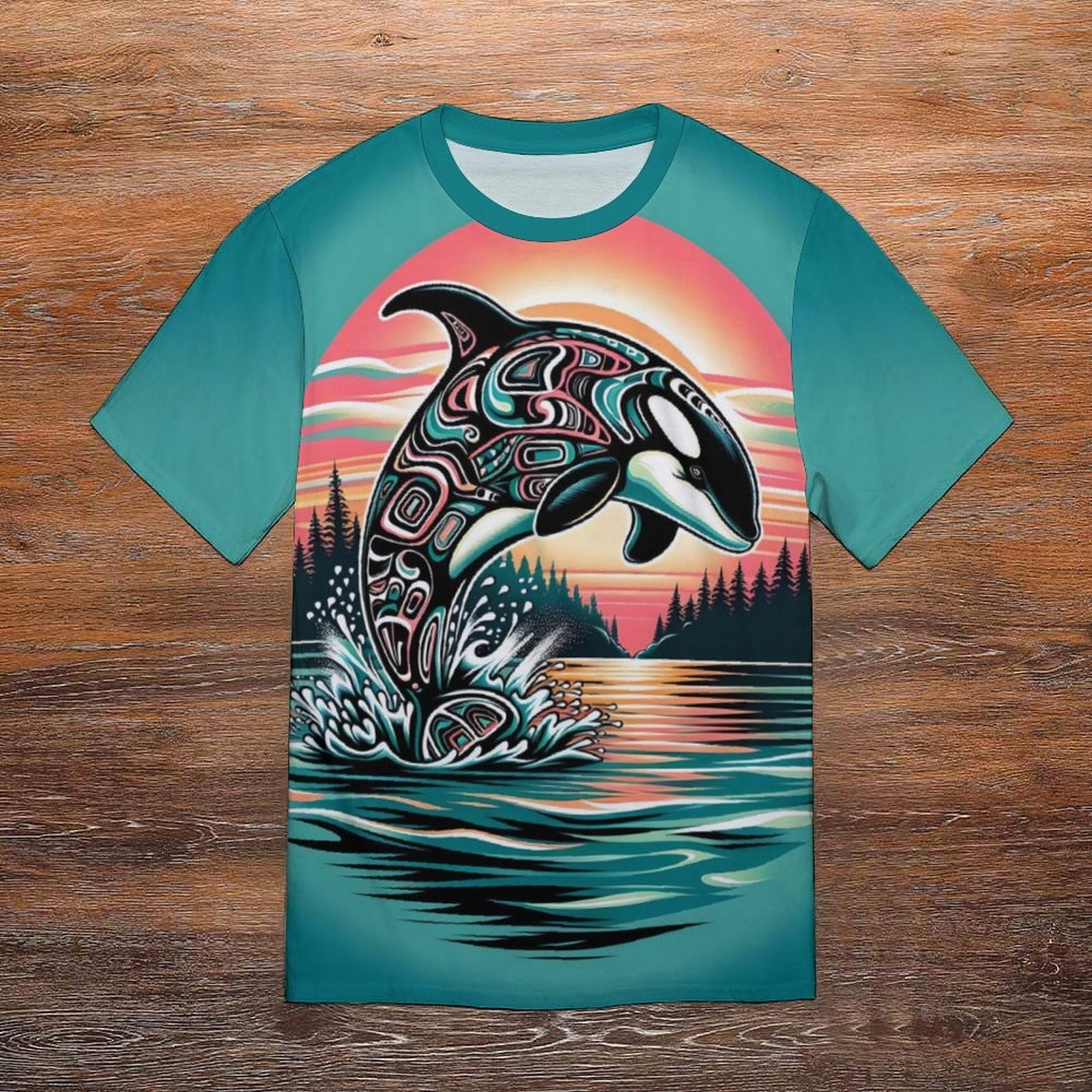 hippieartzone - Native Orca Whale T-Shirt for Sale by Swaggy Shirt on Etsy, First Nations Tee, Native American Shirt, Indigenous T-Shirt, Father's Day Gifts