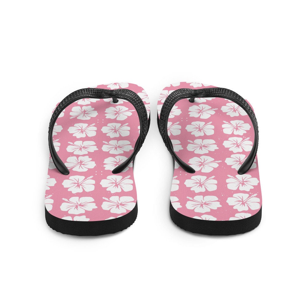 hippieartzone - Hawaiian Flowers Flip-Flops