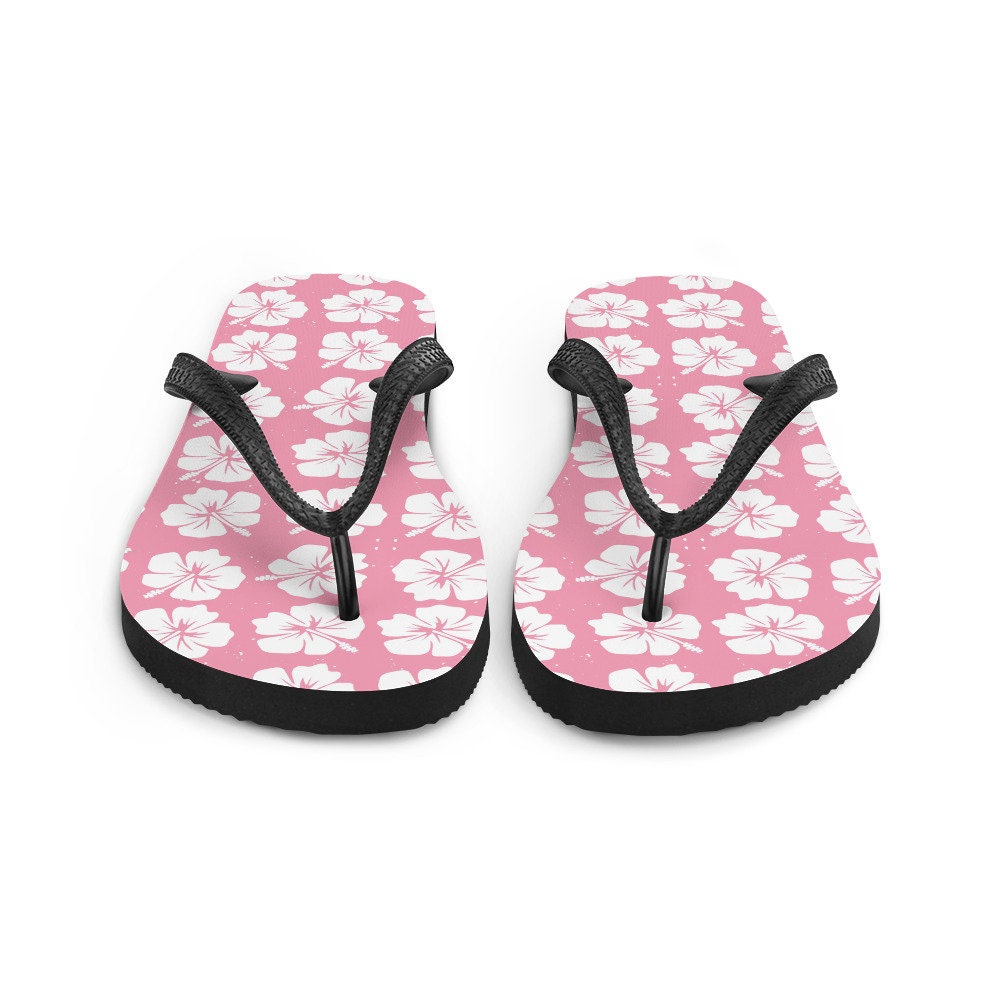 hippieartzone - Hawaiian Flowers Flip-Flops