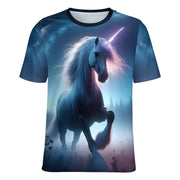 hippieartzone - Unicorn T-Shirt Shirts Funny Unicorn Shirt, Unicorn Lover Shirt, Men's Unicorn Party Tee, Unicorn Birthday Gifts