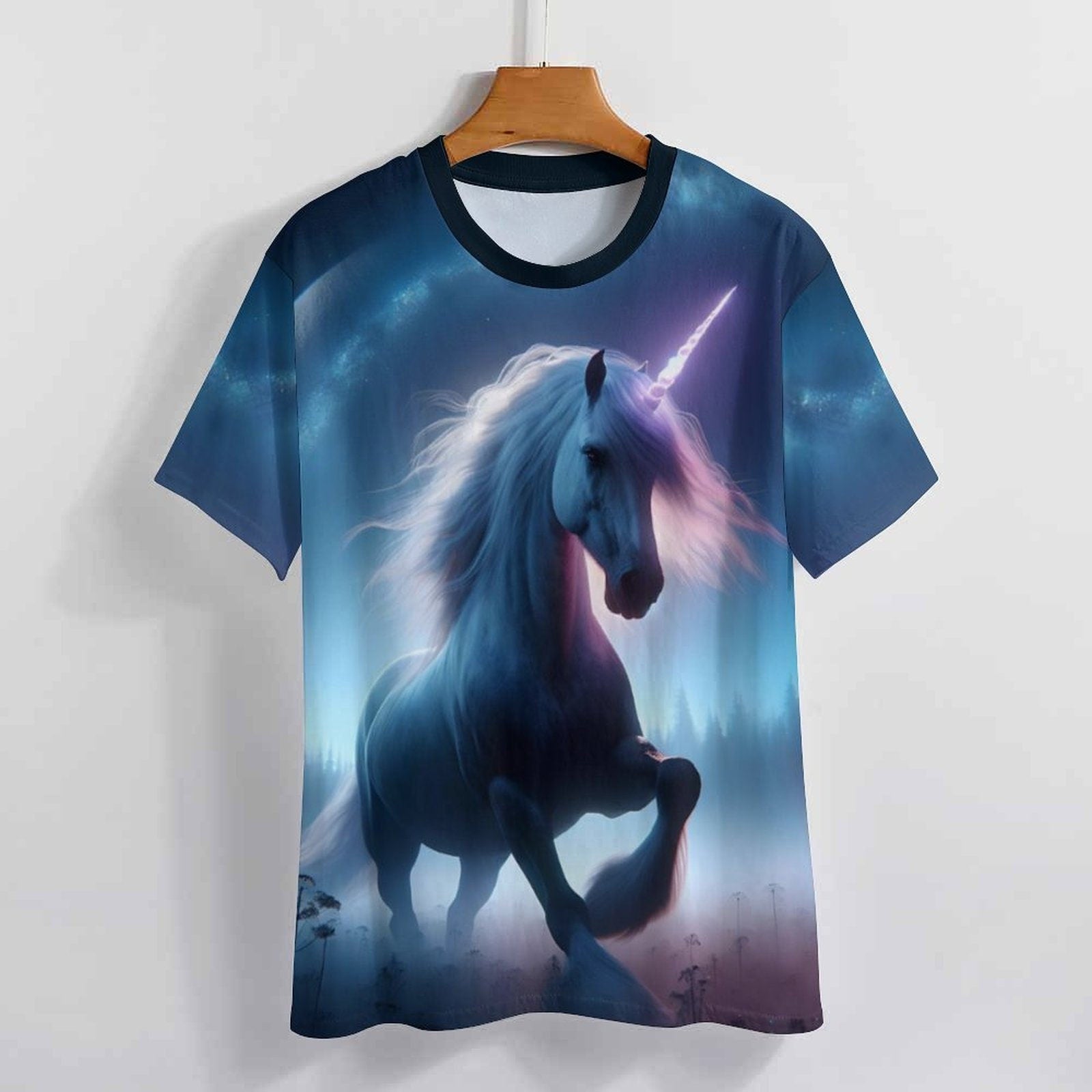hippieartzone - Unicorn T-Shirt Shirts Funny Unicorn Shirt, Unicorn Lover Shirt, Men's Unicorn Party Tee, Unicorn Birthday Gifts