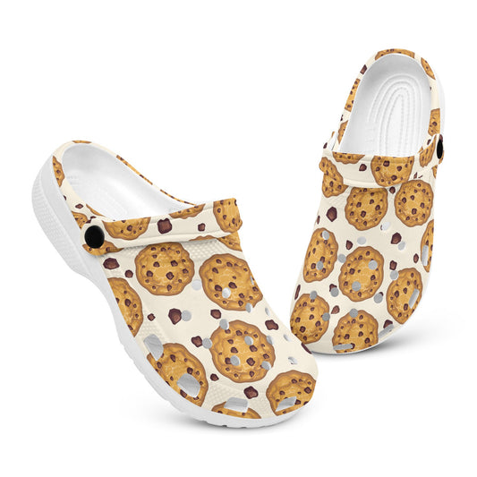 hippieartzone - Choco Chip Cookie Unisex Classic Clogs for Men and Women 