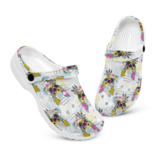hippieartzone - Colorful Chihuahua Printed Clogs for Men and Women 