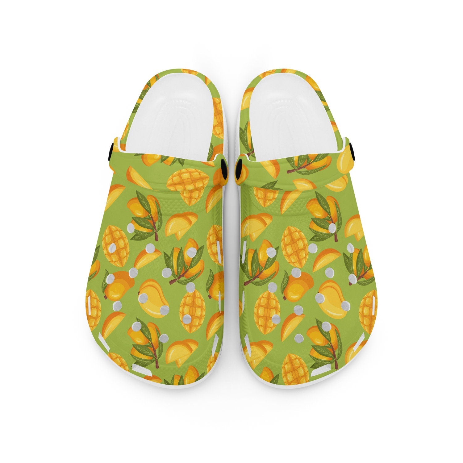hippieartzone - Mango Fruit Pattern Clogs for Men and Women 