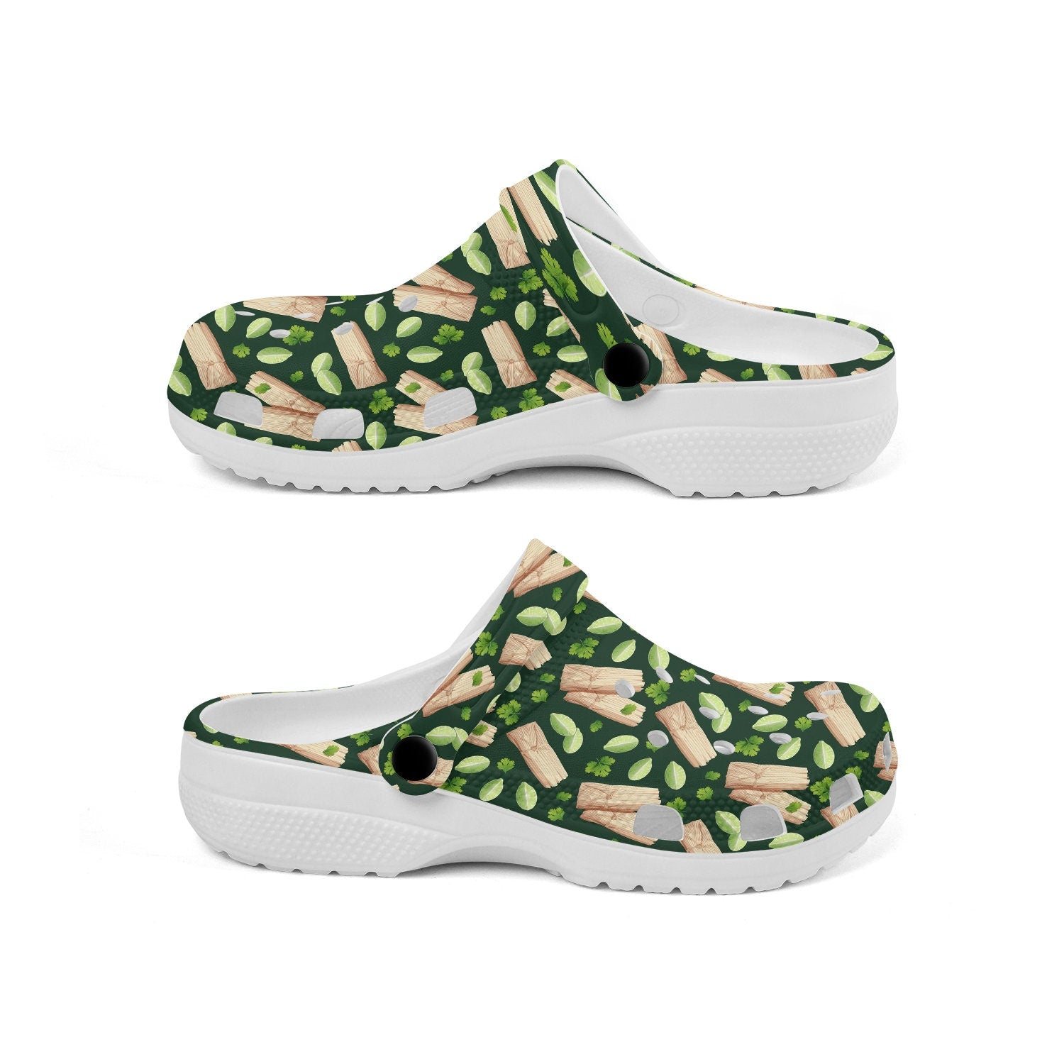 hippieartzone - Mexican Tamales Clogs for Men and Women 