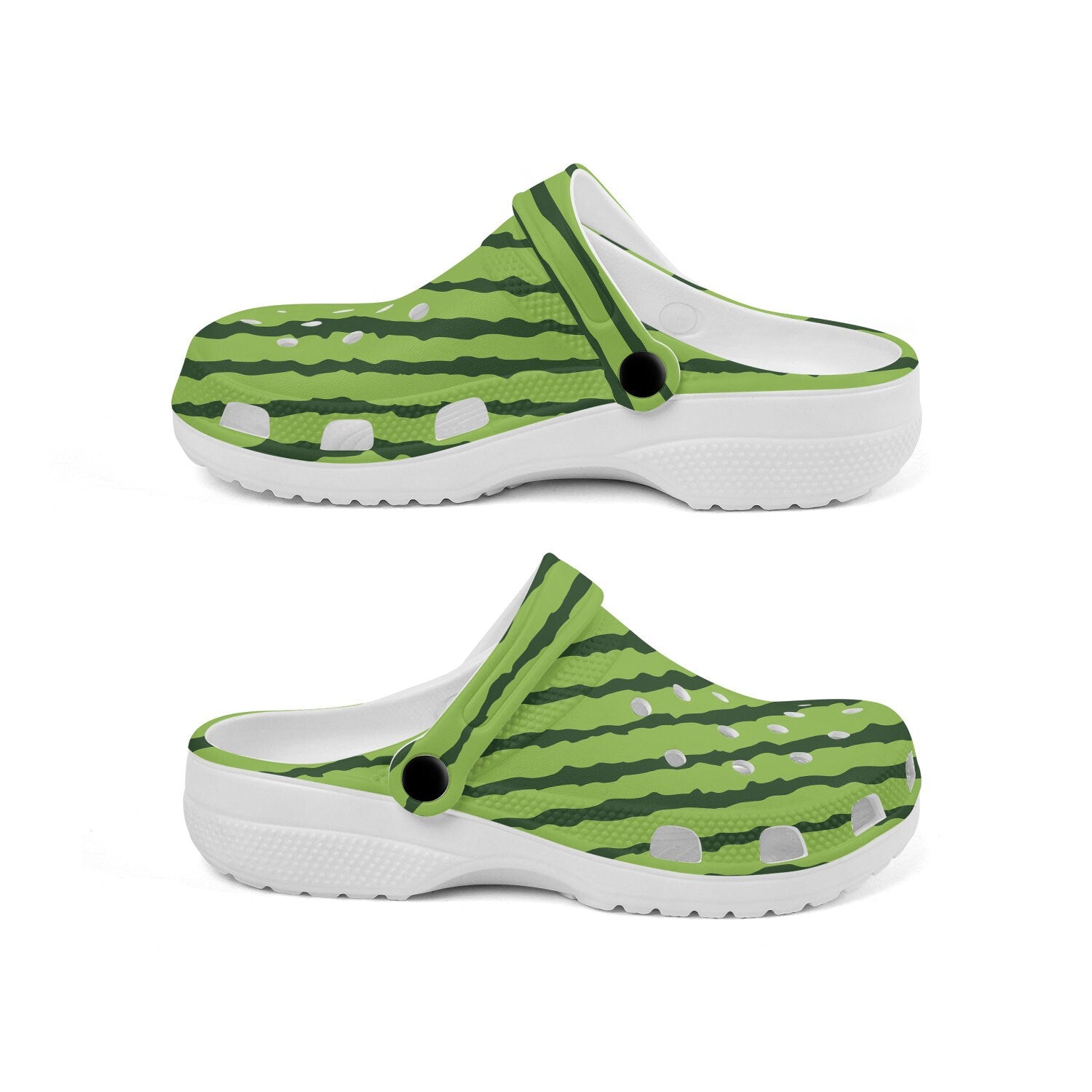 hippieartzone - Watermelon Pattern Clogs for Men and Women 