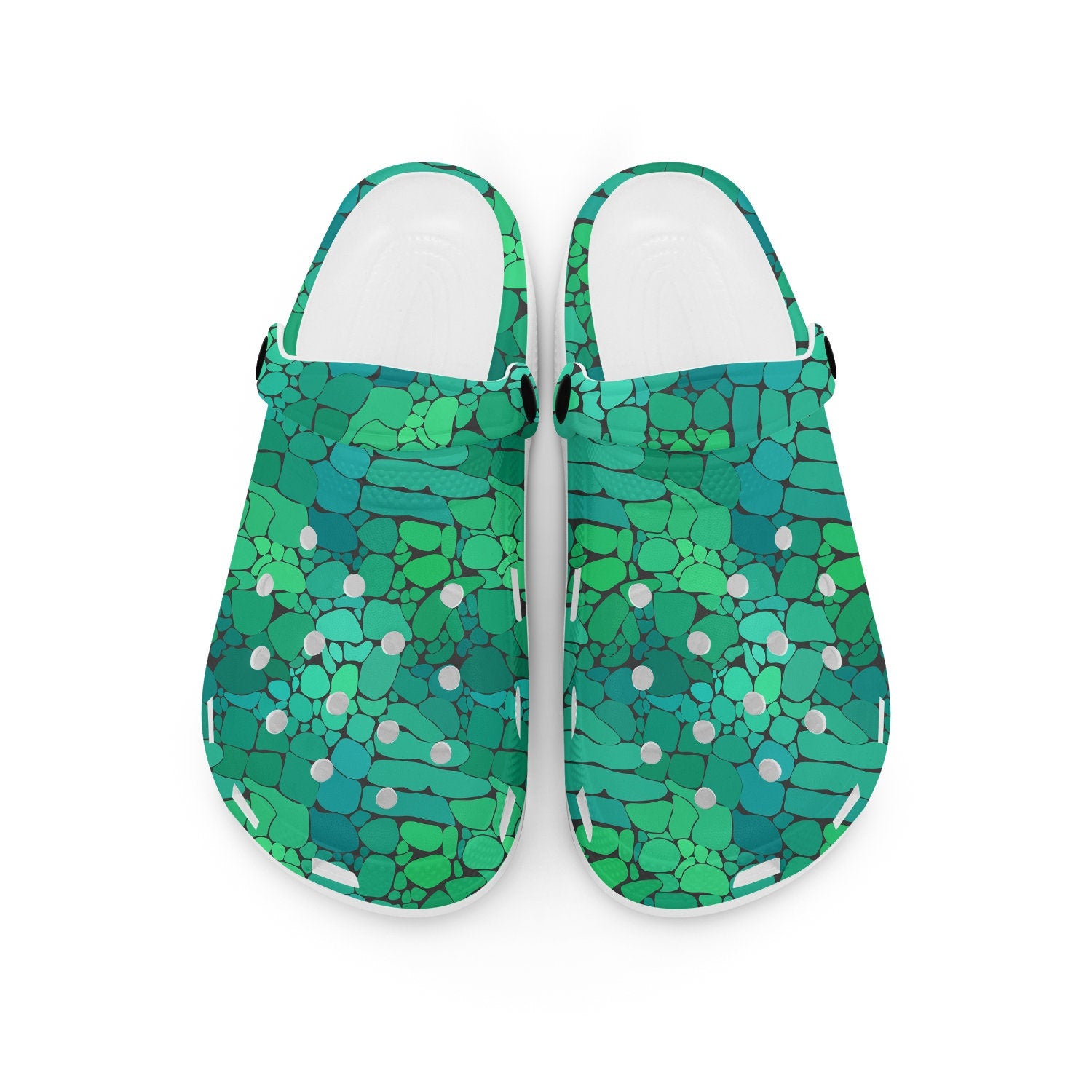 hippieartzone - Alligator Skin Animal Clogs for Men and Women 