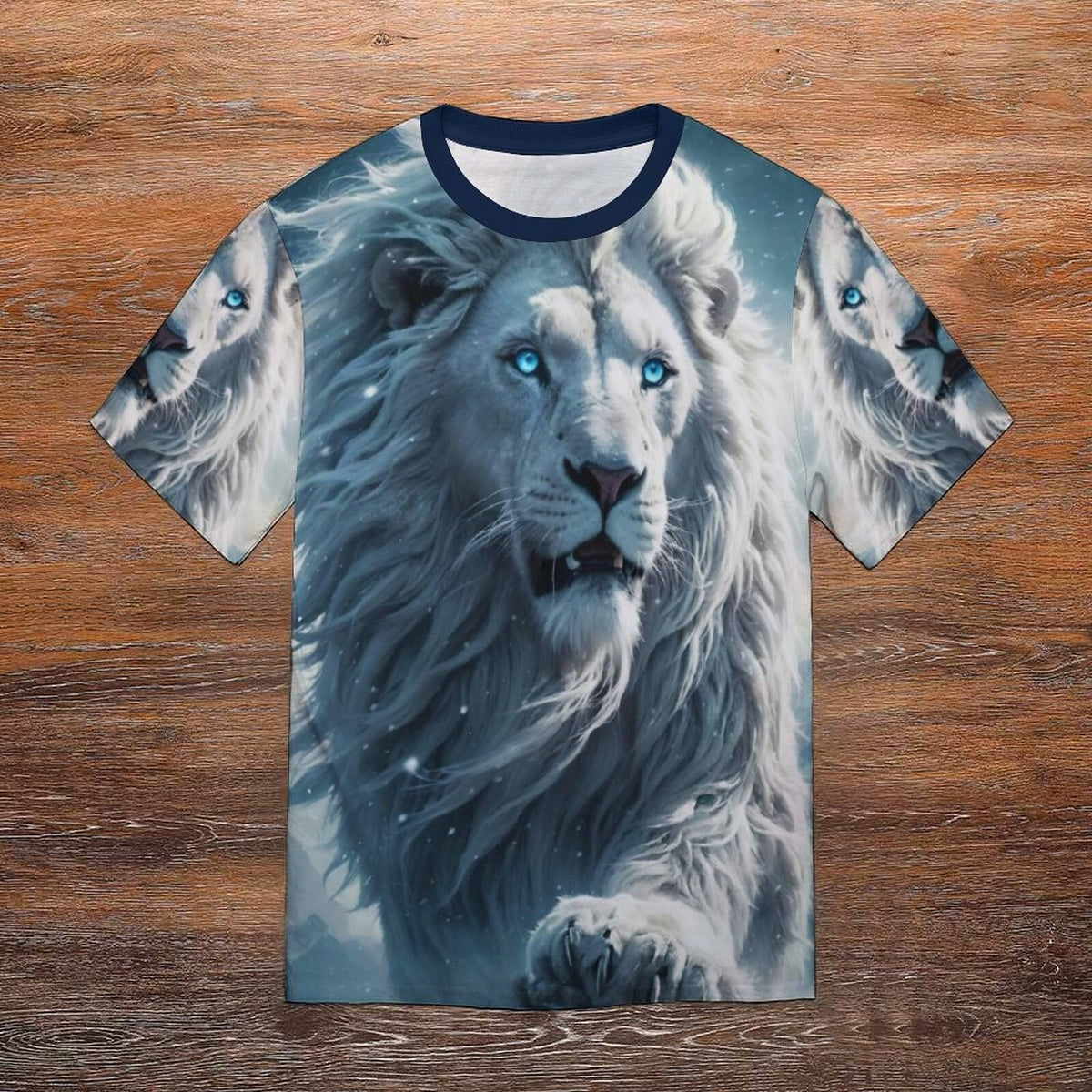 hippieartzone - Lion Face T-Shirt, Animal Lover Shirt, Majestic Lion T-Shirt Shirts Wild Lion Shirt, Animal Shirt, Birthday Gift