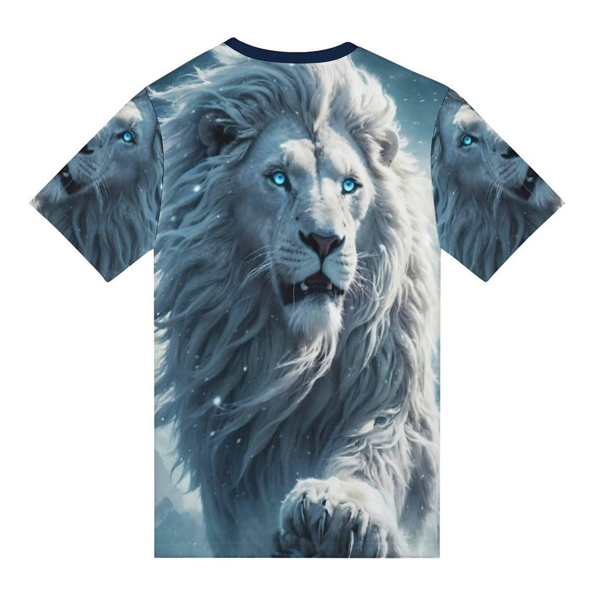 hippieartzone - Lion Face T-Shirt, Animal Lover Shirt, Majestic Lion T-Shirt Shirts Wild Lion Shirt, Animal Shirt, Birthday Gift