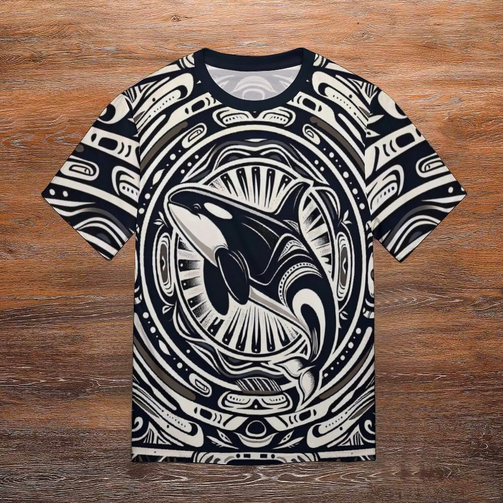 hippieartzone - Power Spirit Animal T-Shirt for Sale by Swaggy Shirts on Etsy, Native Orca Whale Shirt, First Nation Tee, Indigenous T-Shirt, Birthday Gift