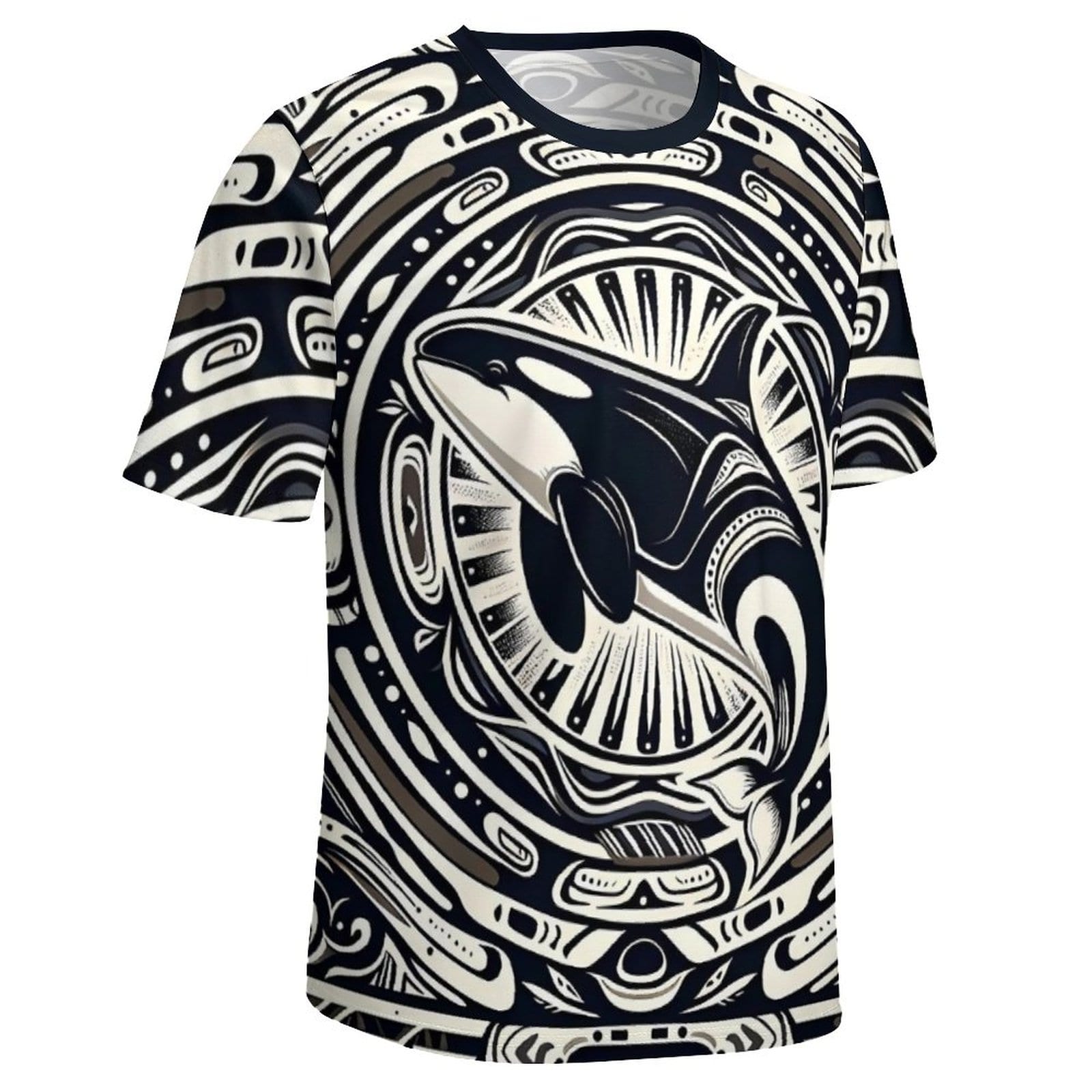 hippieartzone - Power Spirit Animal T-Shirt for Sale by Swaggy Shirts on Etsy, Native Orca Whale Shirt, First Nation Tee, Indigenous T-Shirt, Birthday Gift