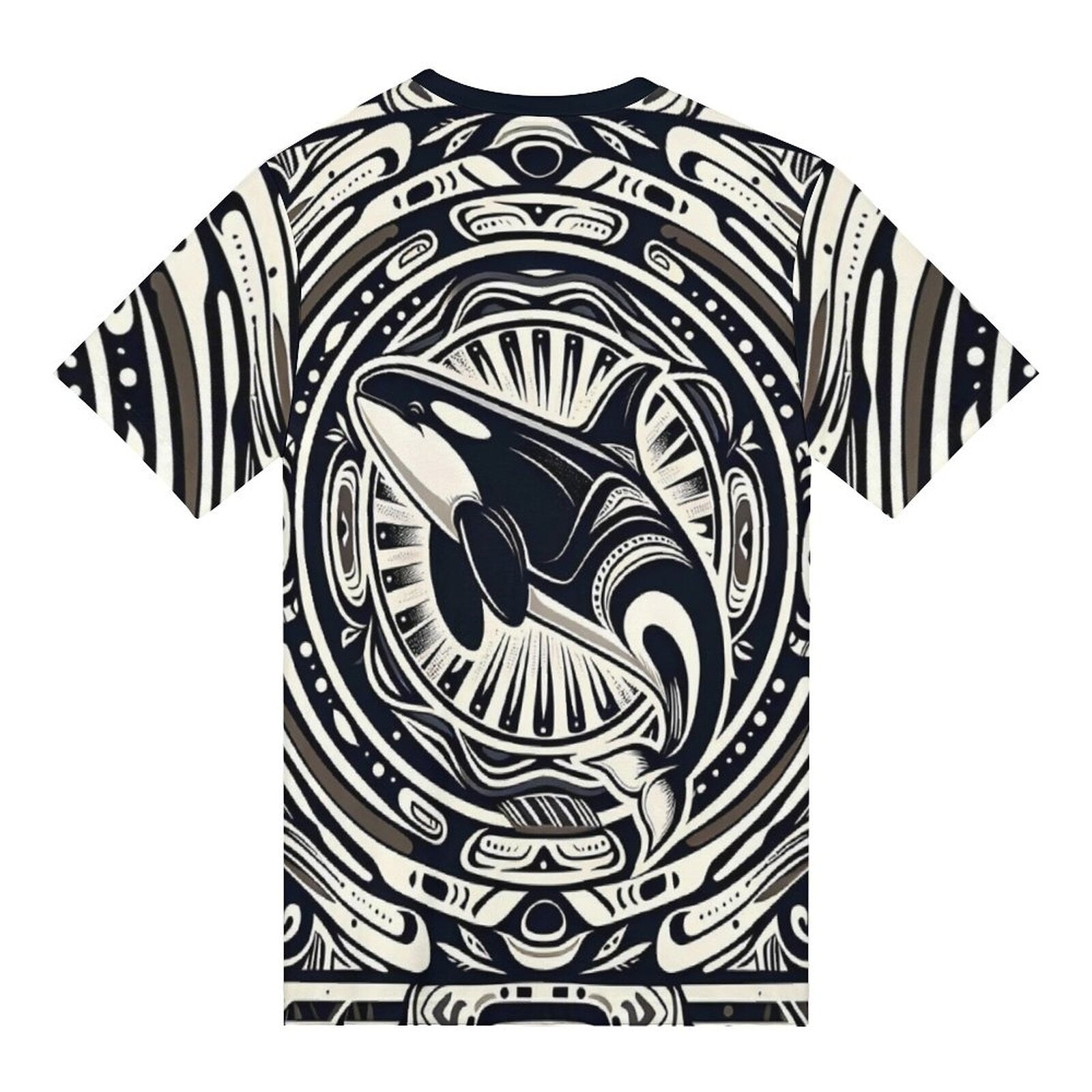 hippieartzone - Power Spirit Animal T-Shirt for Sale by Swaggy Shirts on Etsy, Native Orca Whale Shirt, First Nation Tee, Indigenous T-Shirt, Birthday Gift