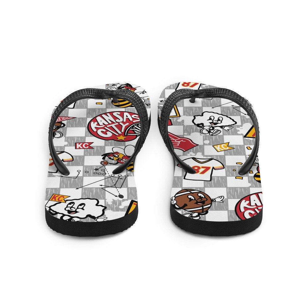 hippieartzone - Arrowheads and Sports Flip-Flops