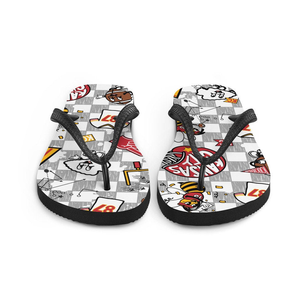hippieartzone - Arrowheads and Sports Flip-Flops