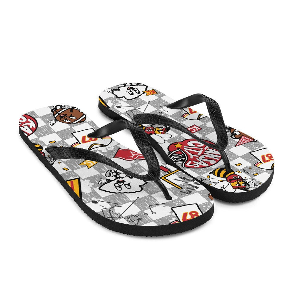 hippieartzone - Arrowheads and Sports Flip-Flops